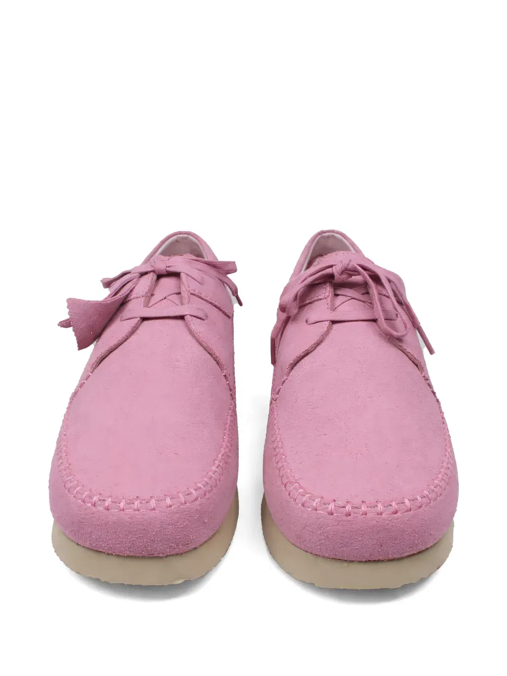 Туфли-дерби Weaver на шнуровке Clarks Originals, розовый — фото 3