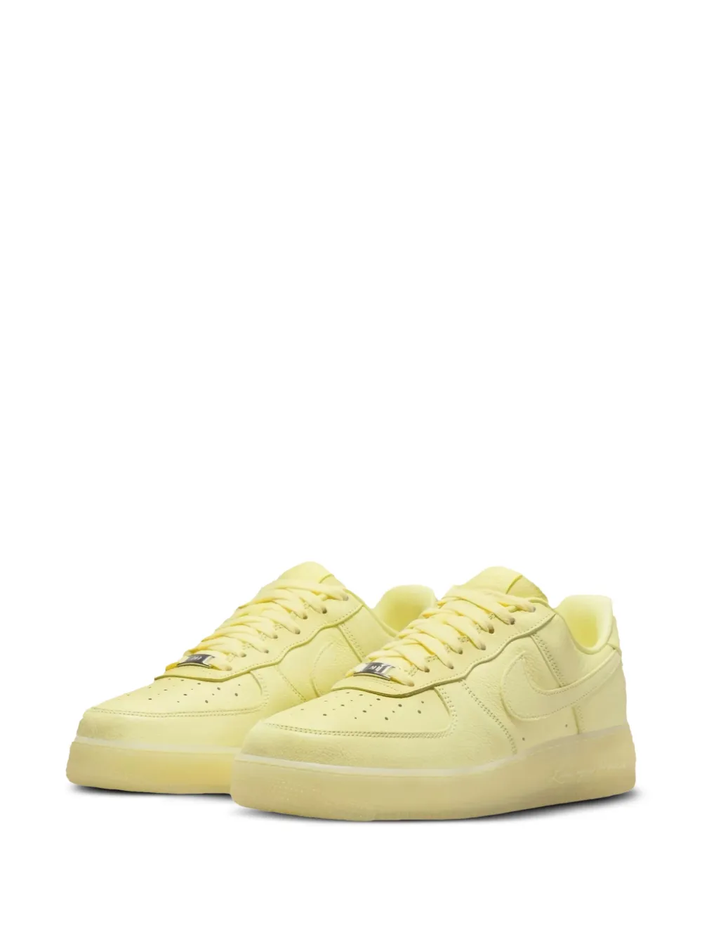 Кроссовки Air Force 1 Certified Lover Boy - Citron Tint из коллаборации с Drake NOCTA Nike, желтый — фото 2