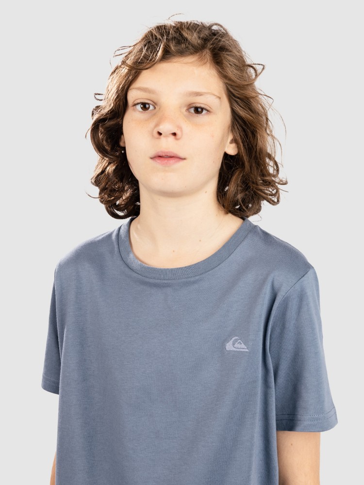 Футболка Quiksilver Basic Kids T-Shirt, china blue — фото 3