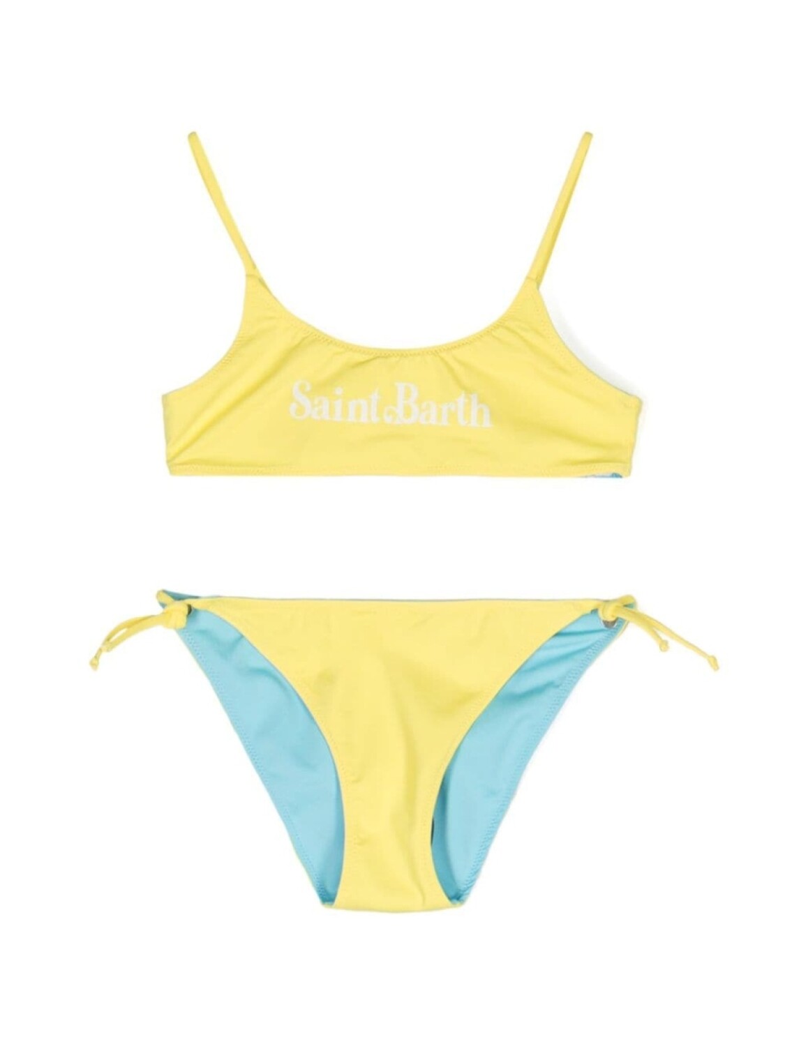 

Двустороннее бикини Jaiden MC2 Saint Barth Kids, желтый