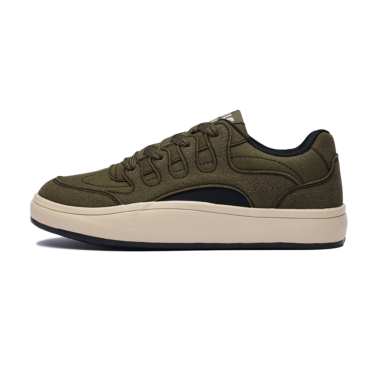 

VICTORIA&VERA Низкие скейтерские кроссовки мужские армейский зеленый, цвет Army Green
