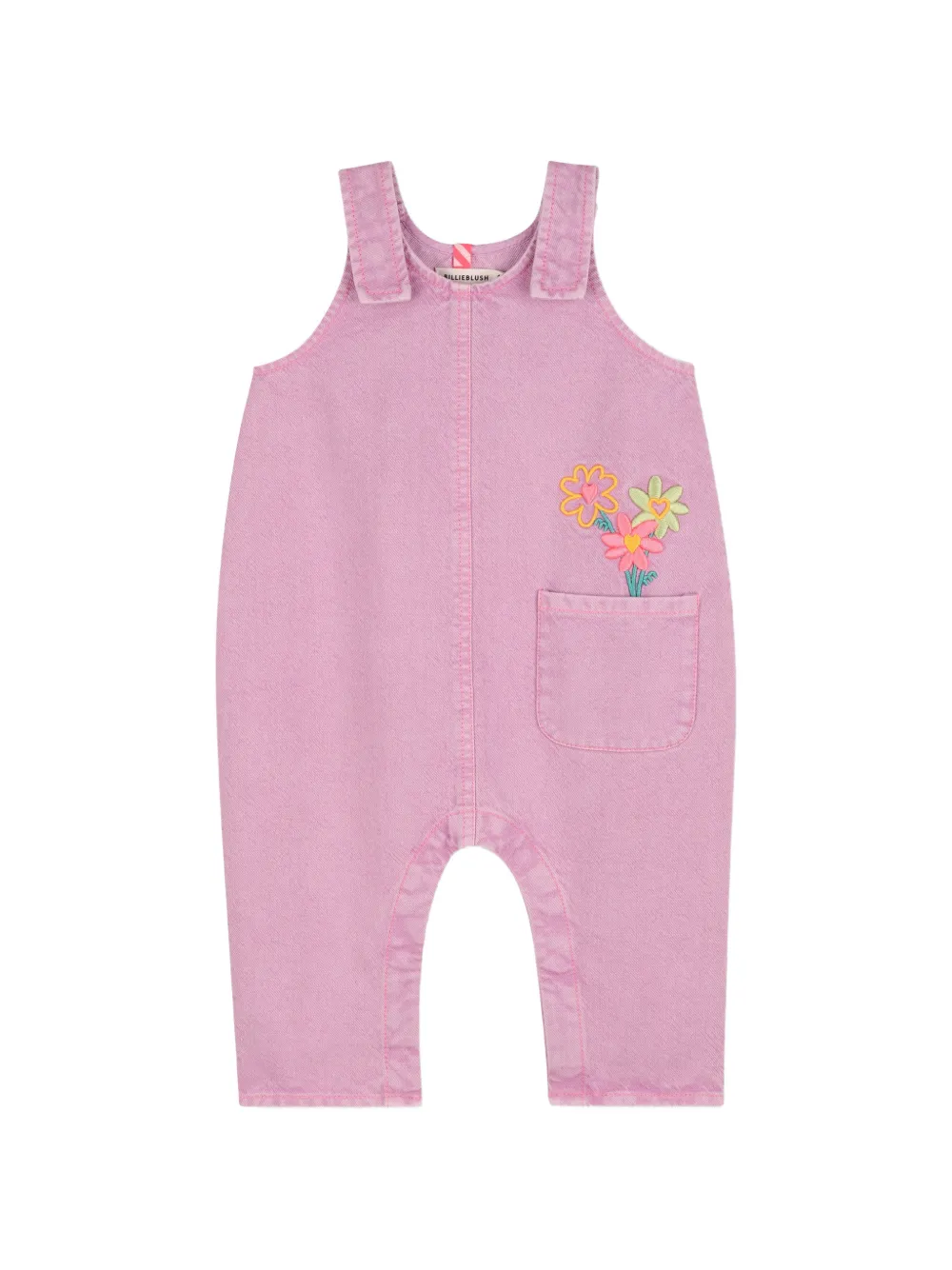 

Ромпер с вышивкой Billieblush, розовый