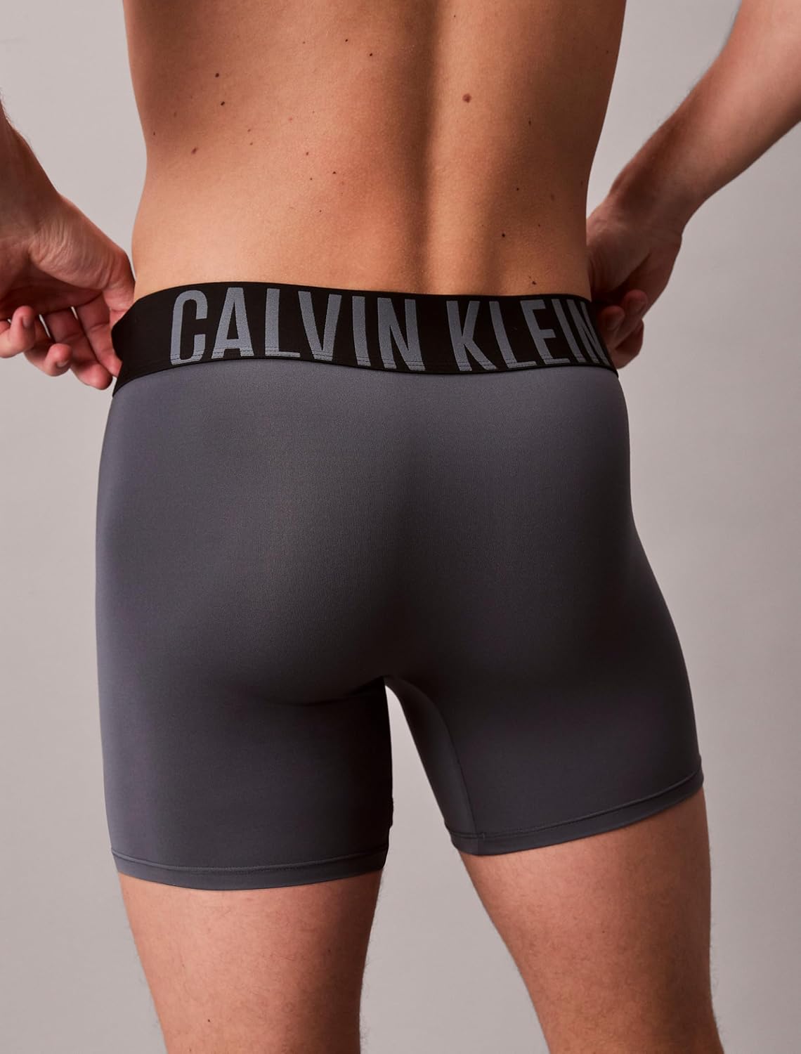 Комплект из 3 трусов-боксеров Calvin Klein Men Intense Power, Black, Royalty, Turbulence — фото 3