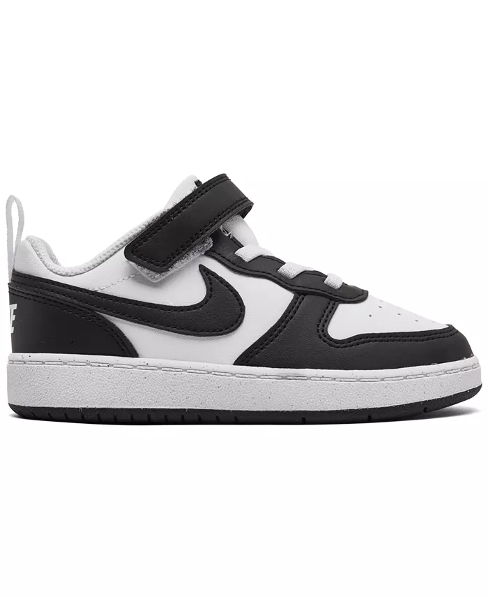 Детские низкие кеды Court Borough Low Recraft Stay-Put от Finish Line Nike, мультиколор — фото 2
