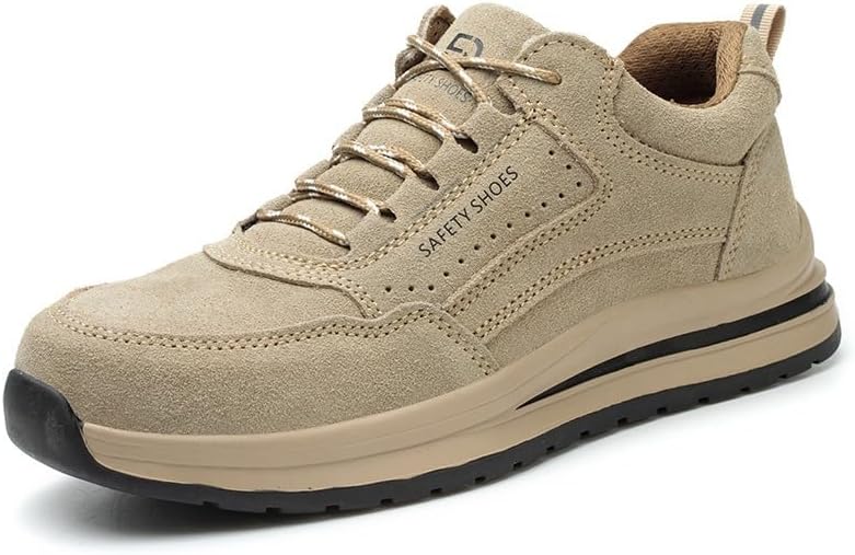 

Мужские защитные туфли с композитным носком и защитой от проколов Flowergirr