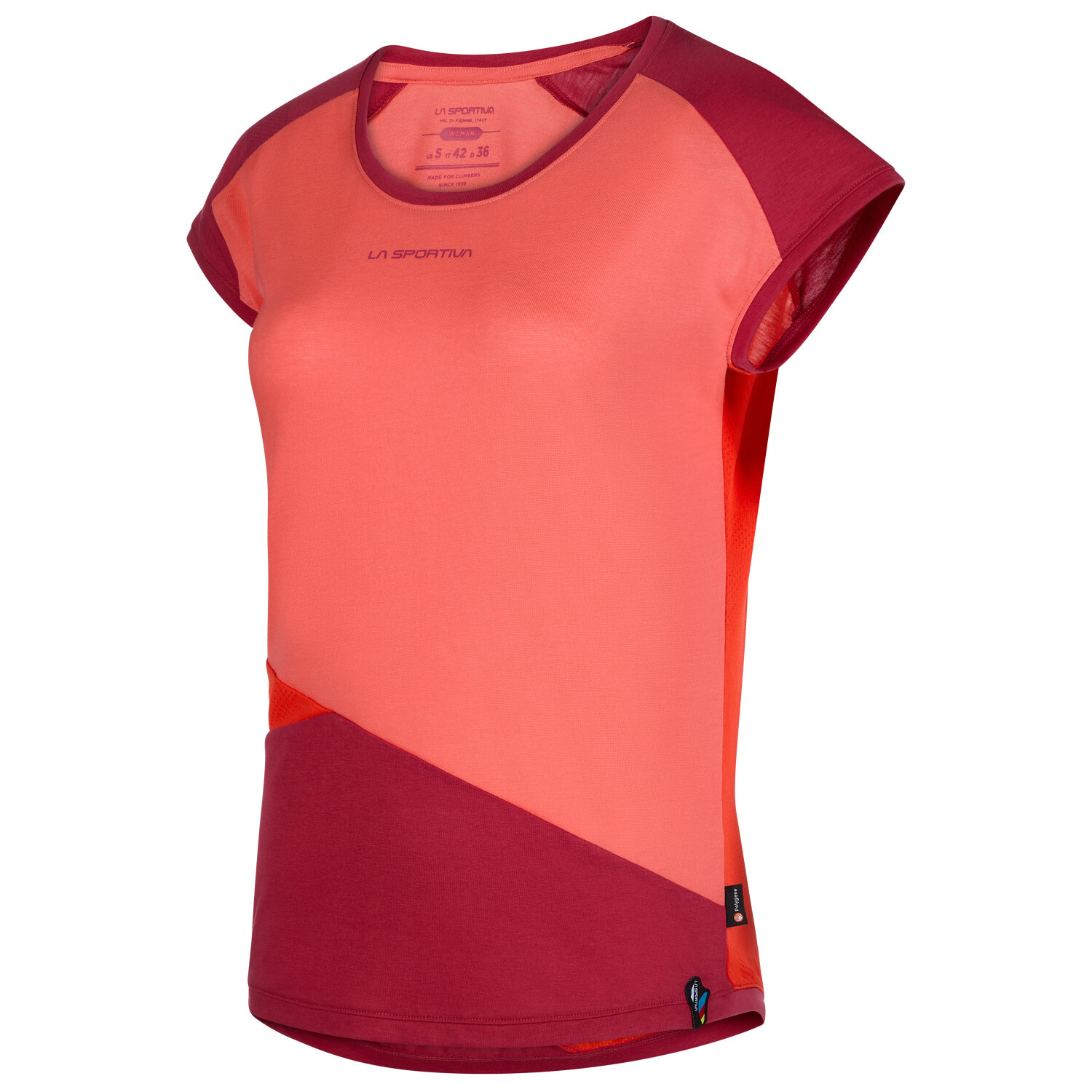 

Функциональная рубашка La Sportiva Hold T-Shirt, цвет Flamingo/Velvet