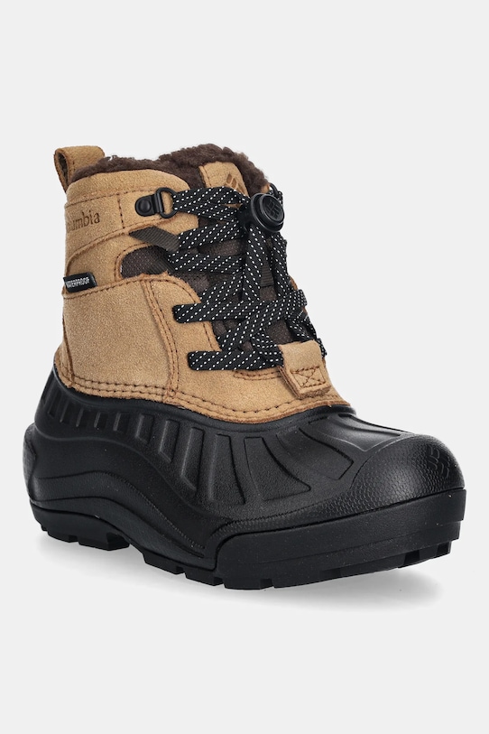 

Детские замшевые зимние ботинки POWDERBUG ALPINE Columbia, коричневый