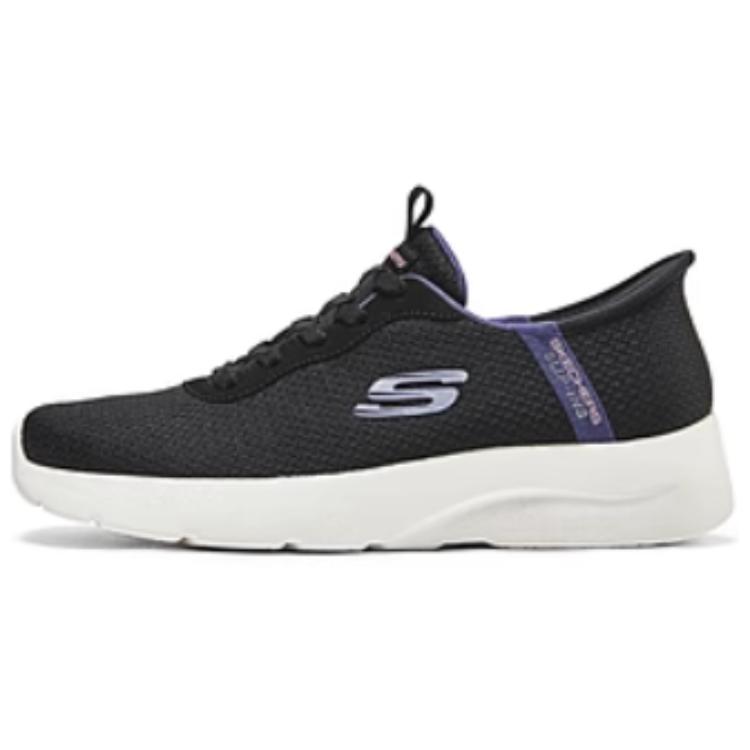 

Спортивные кроссовки женские с низким верхом черного цвета Skechers