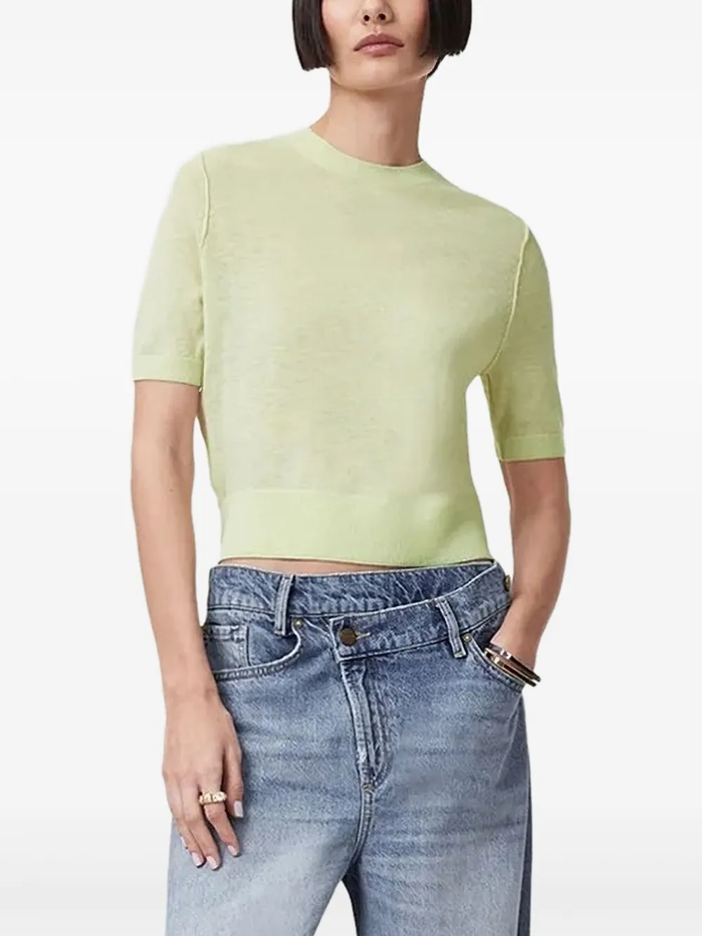 

Футболка Элси с короткими рукавами AllSaints, зеленый