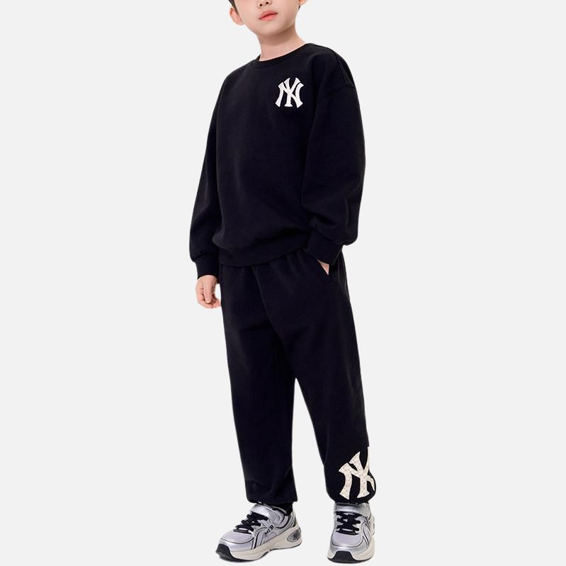 Детский спортивный комплект Casual Sportswear 2 Piece Set MLB KIDS, черный — фото 2