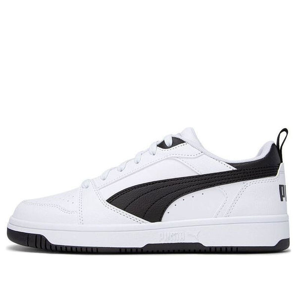 

Кроссовки rebound v6 low 'white black' Puma, белый