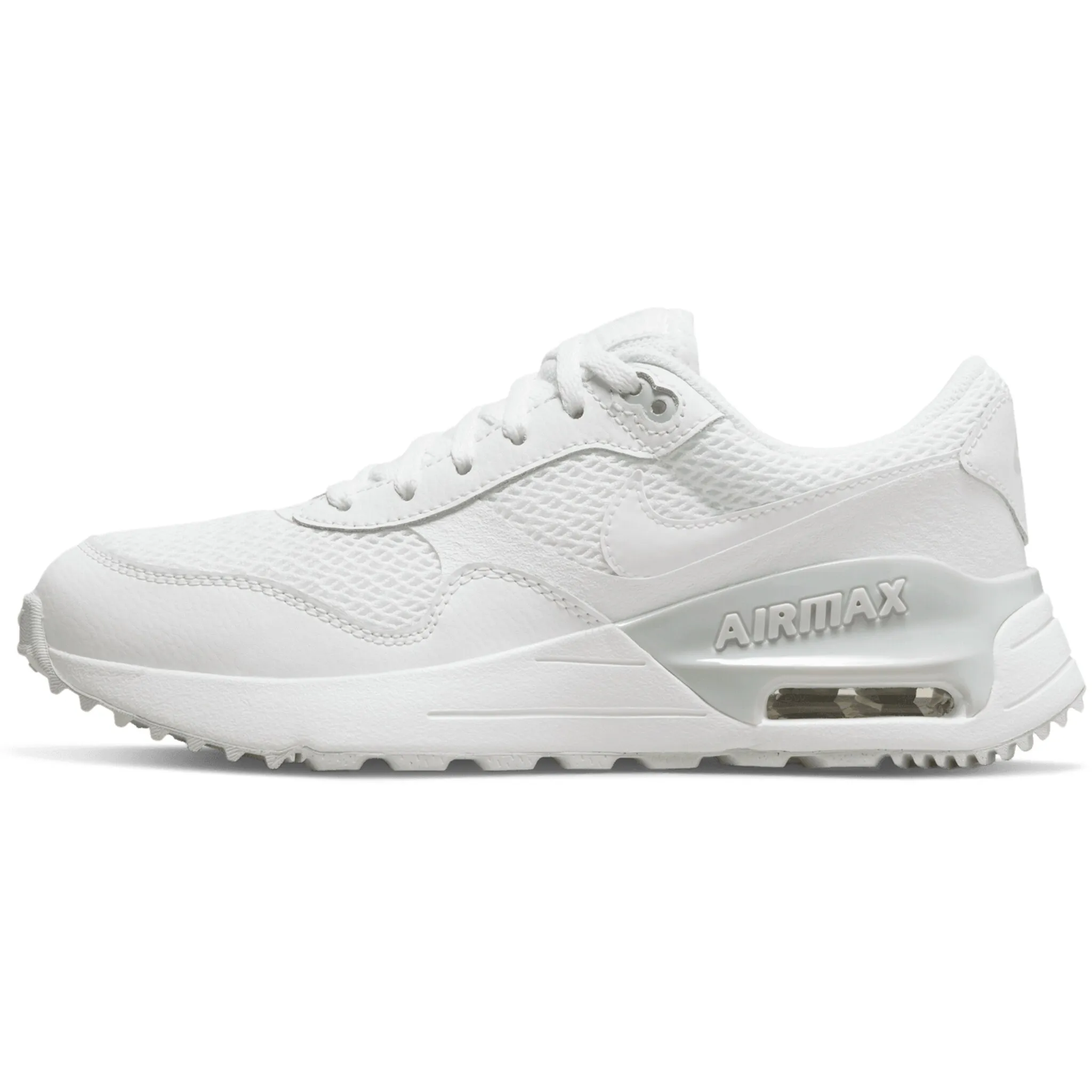 

Кроссовки Nike Sportswear «AIR MAX SYSTM (GS)», цвет WHITE-WHITE-PURE-PLATINUM