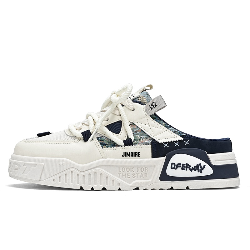 

Сандалии с закрытым носком мужские King Jinmai, Beige Blue