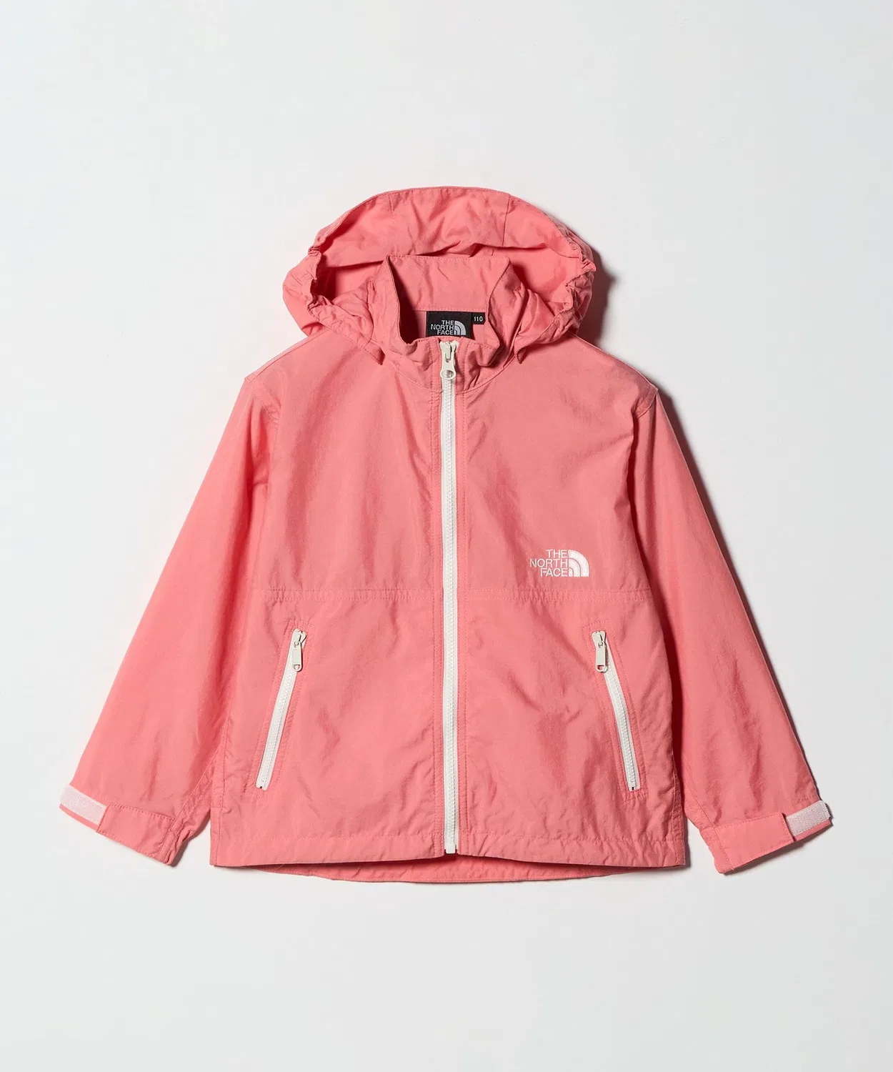 Куртка ветрозащитная The North Face детская компактная розовая