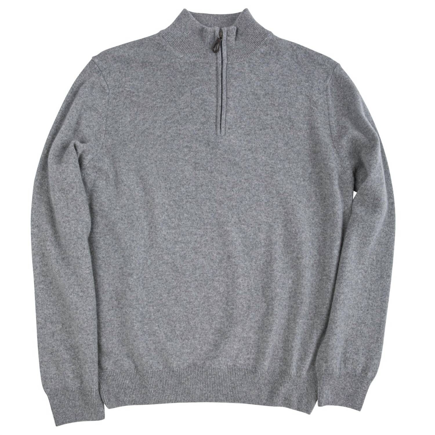

Темно-серый свитер с молнией 1/4 James Cashmere Onward Reserve