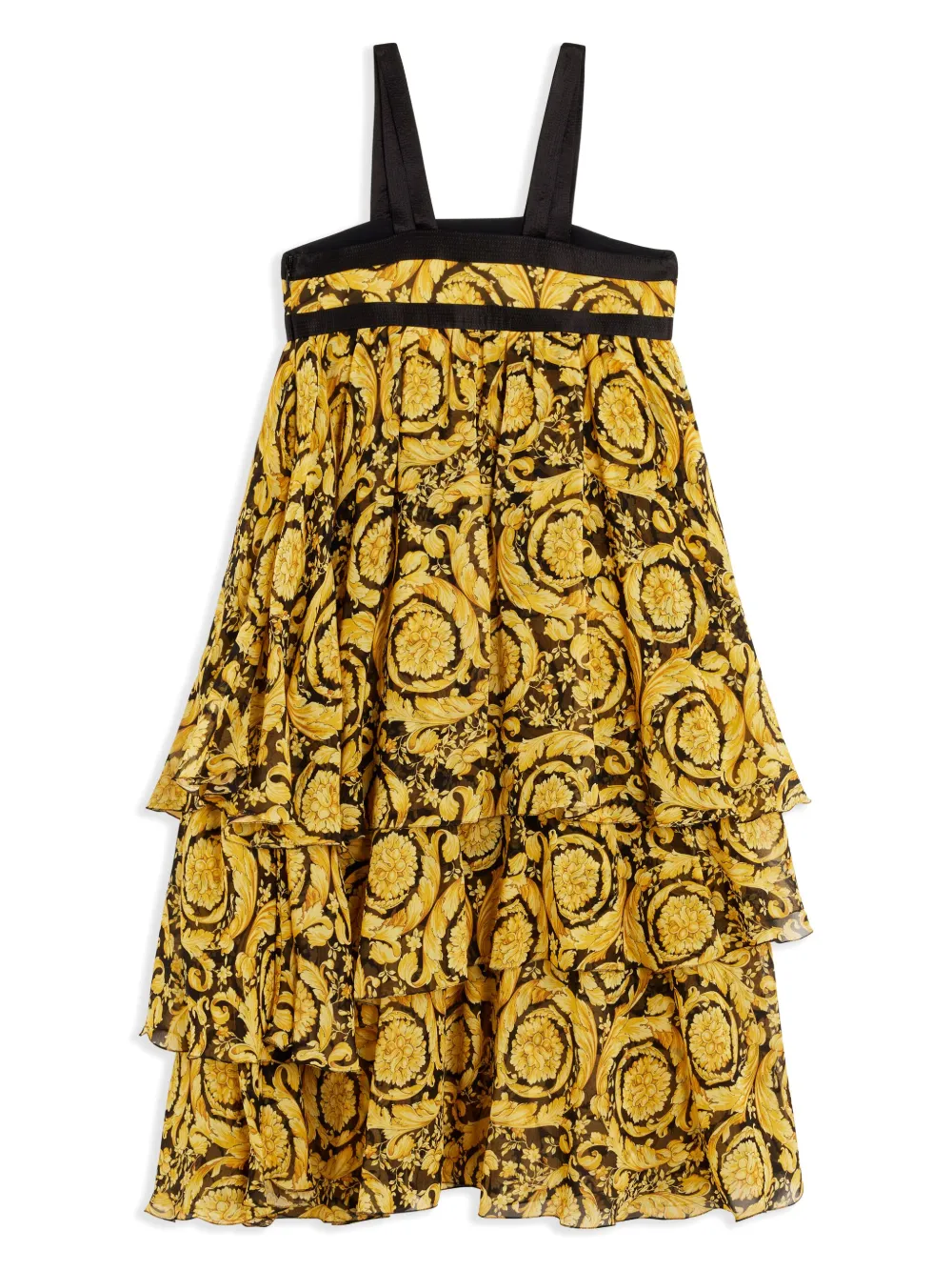

Платье Barocco Versace Kids, желтый