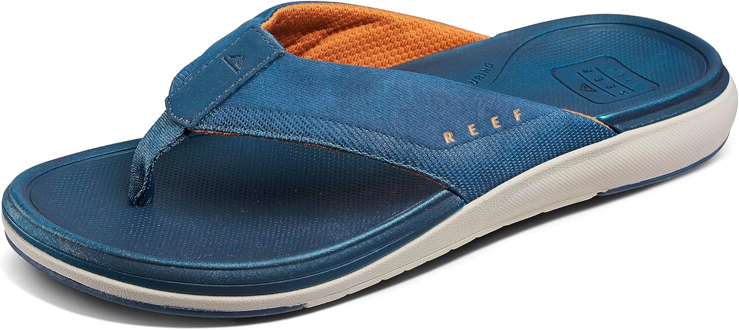 

Мужские сандалии Reef Cushion Norte с мягкой подошвой, Deep Depths/Sienna