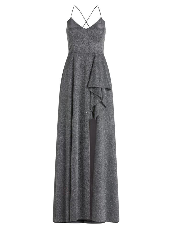 

Длинное платье Vera Mont Abend, цвет grau/schwarz