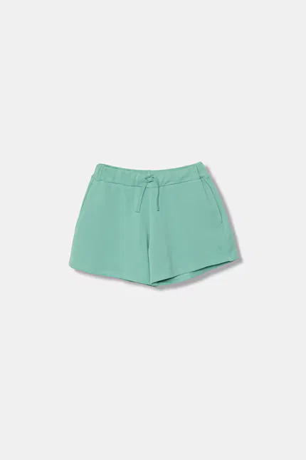 Шорты спортивные с высокой посадкой United Colors of Benetton, бирюзовый