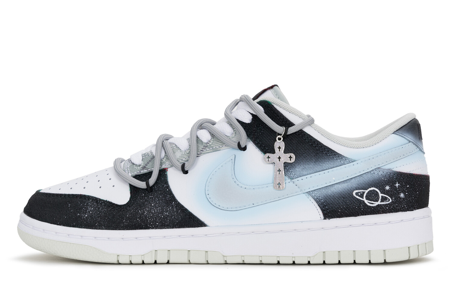 

Кроссовки Nike Skateboarding Shoes Men Low-top Black/white, черный