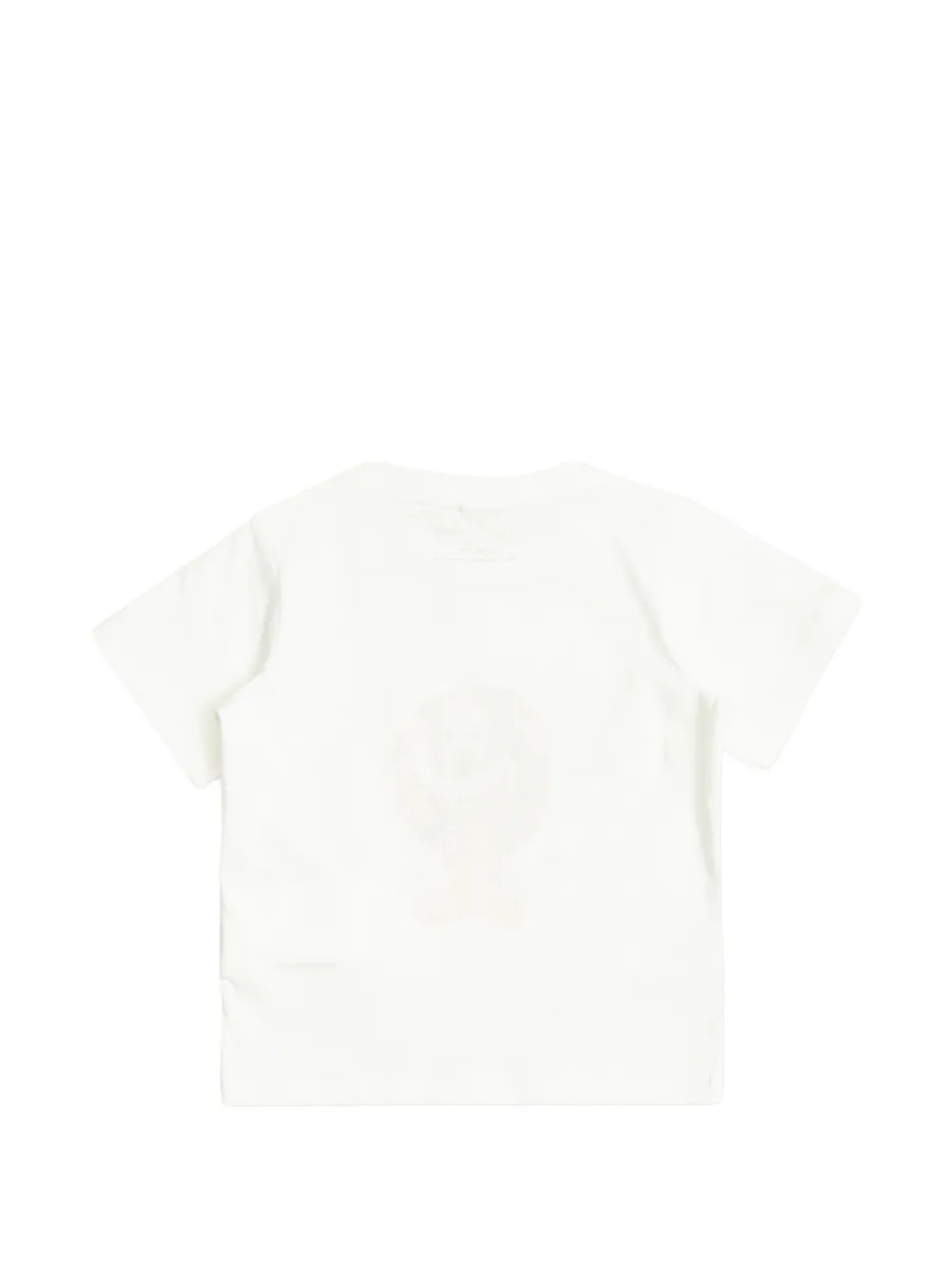 Футболка с принтом и короткими рукавами Stella McCartney Kids, белый — фото 2