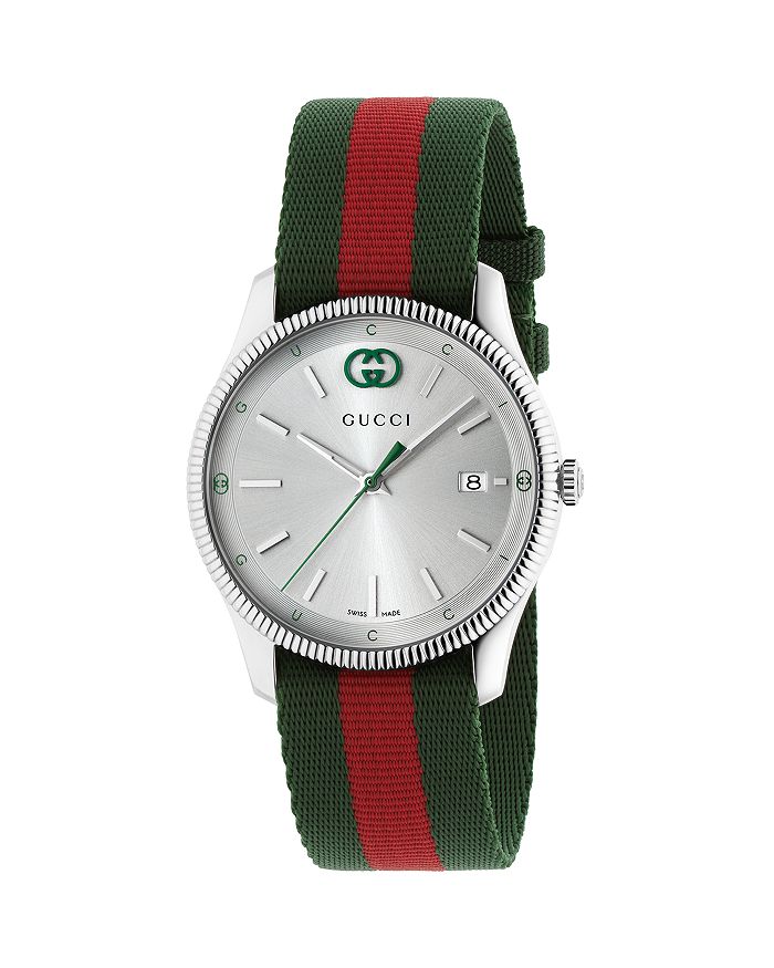 

Часы G-Timeless, 38 мм Gucci, серебряный