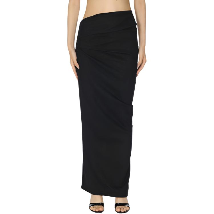 

Женская повседневная длинная юбка fw25 Entire Studios, черный