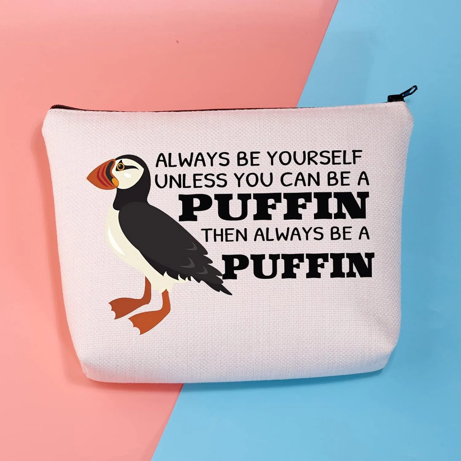 Косметичка «Always Be Yourself Unless You Can Be A Puffin» от PLITI Pliti — фото 3