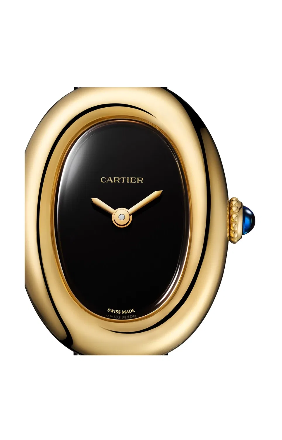 BAIGNOIRE МОДЕЛЬ MINI, ЖЕЛТОЕ ЗОЛОТО, КВАРЦ - WGBA0040 CARTIER, золотой — фото 2