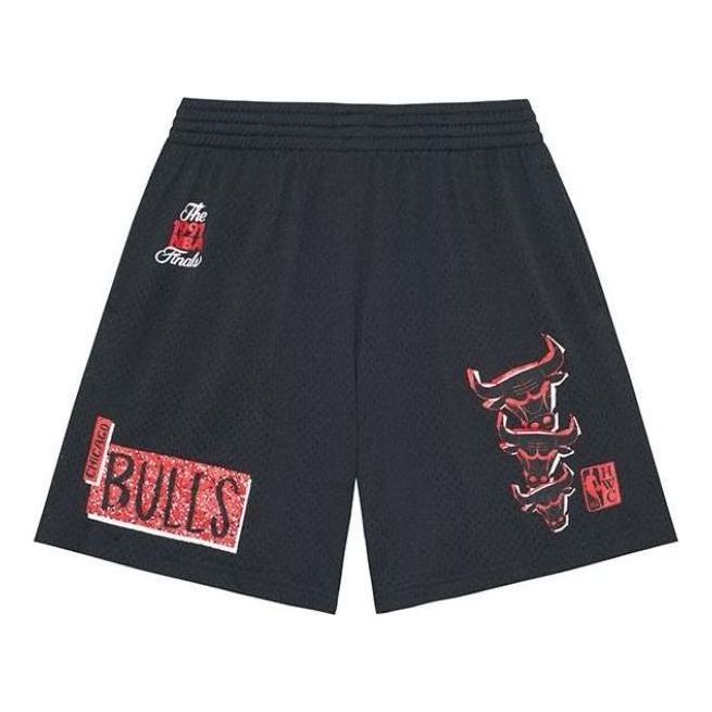 

Спортивные шорты Mitchell & Ness Born And Bred Chicago Bulls Negro Shorts 'Black', черный