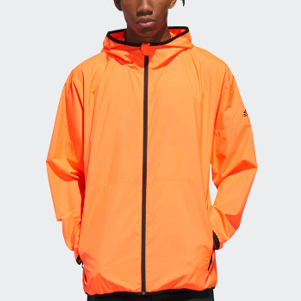 Куртка sports stylish jacket red fluorescence Adidas, красный — фото 3