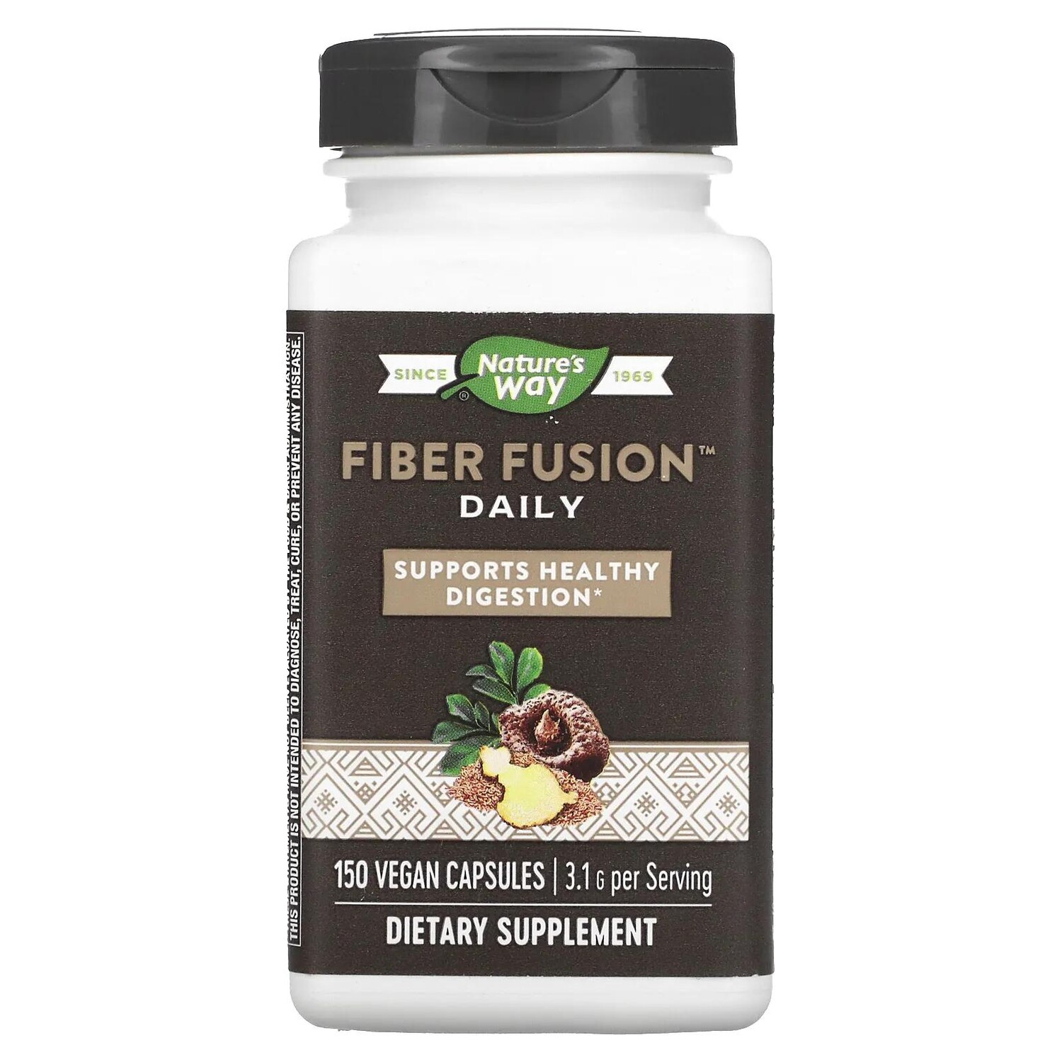 

Nature's Way Fiber Fusion Plus 120 растительных капсул