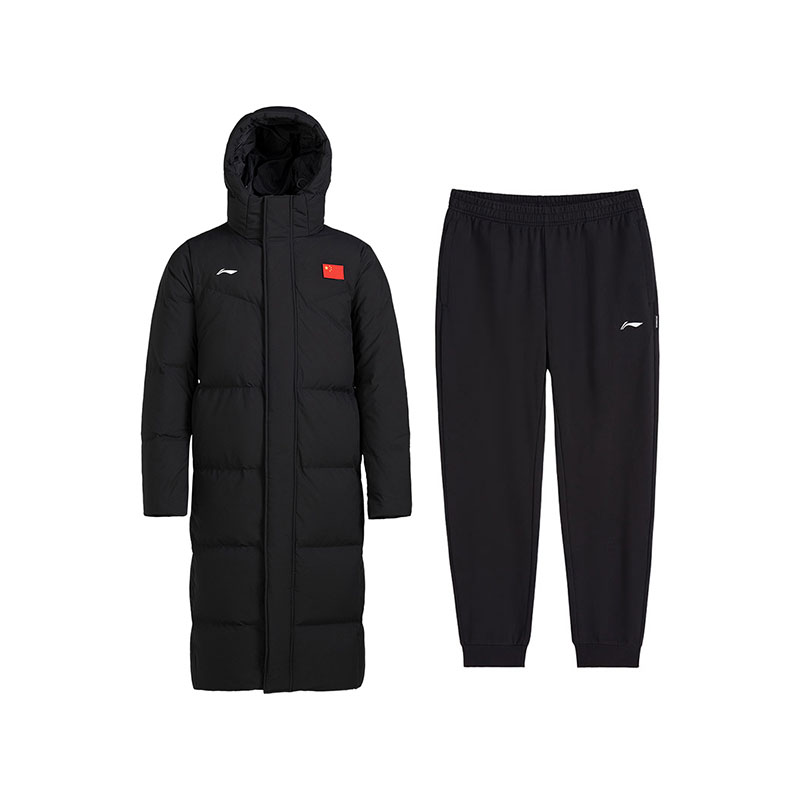 

Li Ning Casual Sportswear Unisex Li-Ning, черный top+черный pants