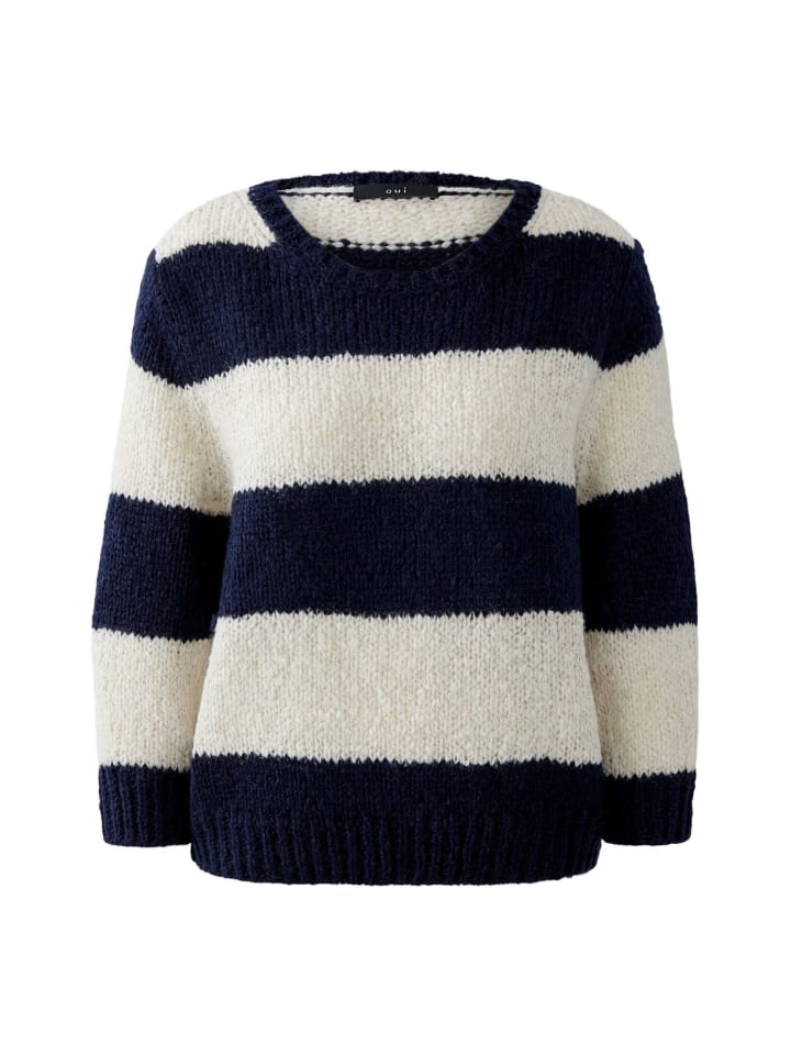 

Свитер ESMY цвета темно-синего камня Oui