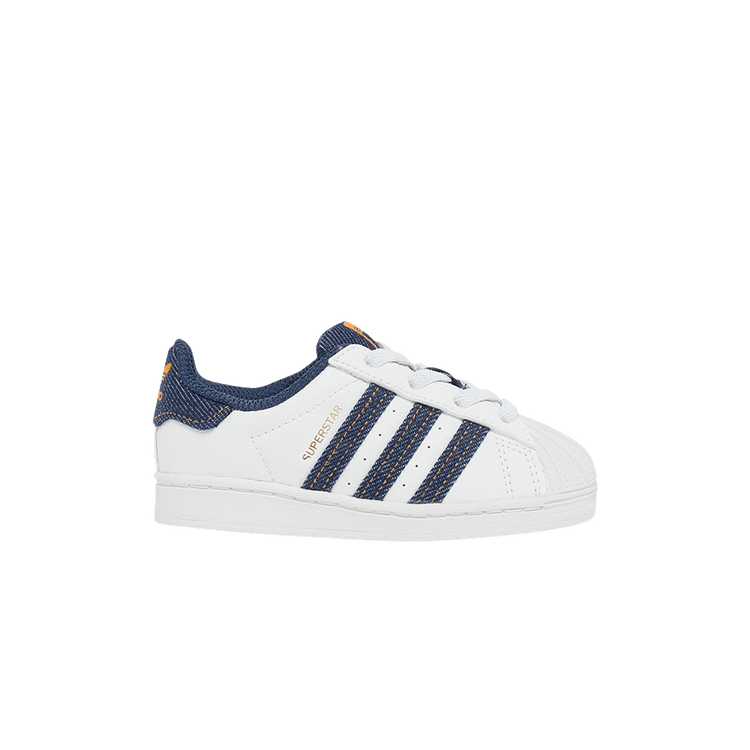 

Кроссовки adidas Superstar EL I 'White Denim', белый