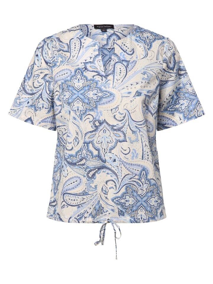 

Блуза Franco Callegari nshirt, цвет blau ecru