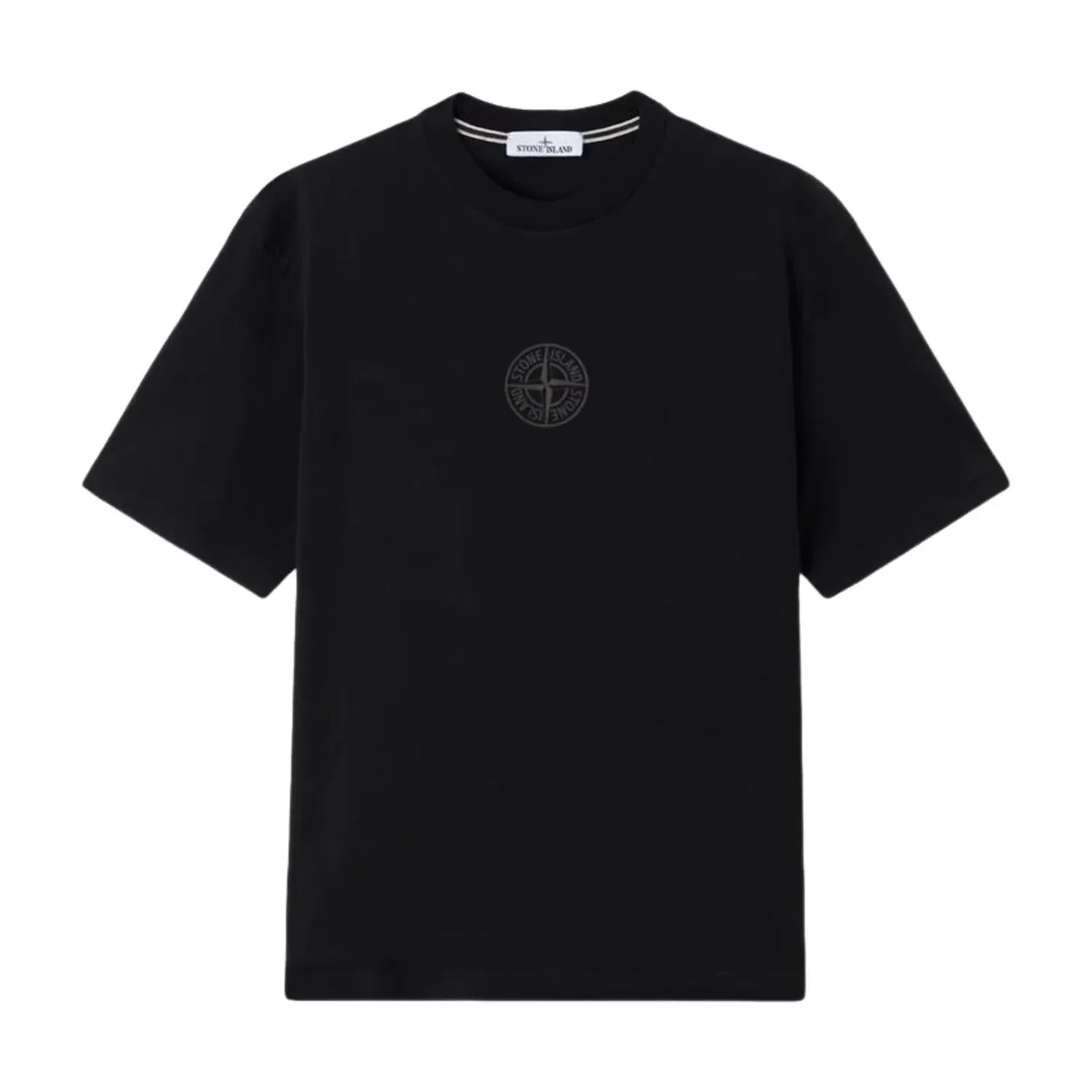 Футболка STONE ISLAND 2100001 Camo Compass, черная, L1S152100001S0E14V0029 — фото 2