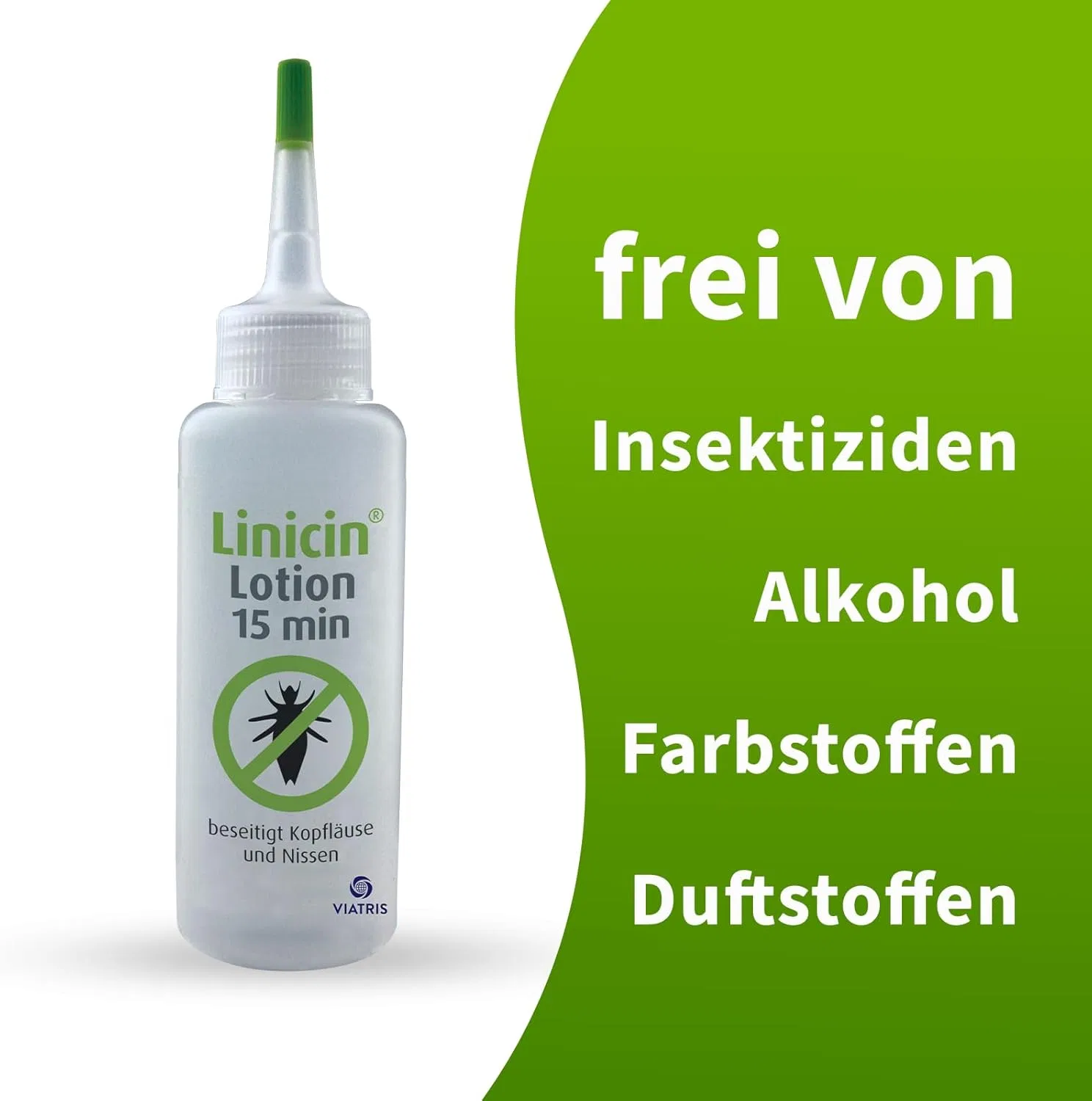 Лосьон от вшей «Linicin» для лечения головных вшей Linicin — фото 2