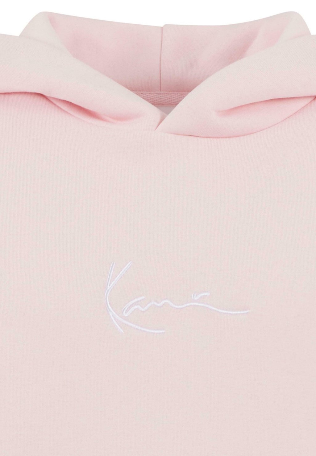 Толстовка SMALL SIGNATURE ESSENTIAL con cappuccio Karl Kani, фуксия — фото 3