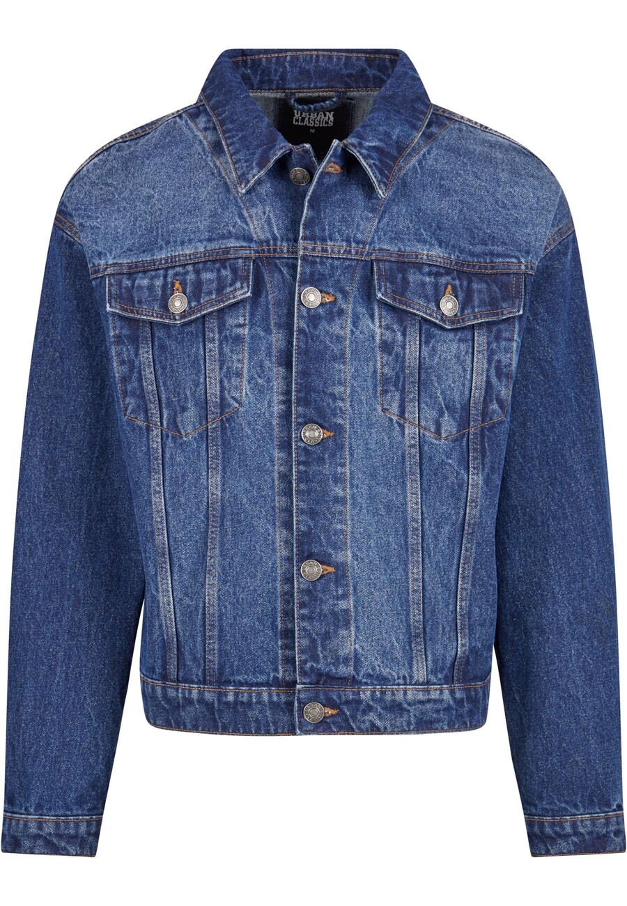 

Джинсовая куртка Urban Classics Between-Season Jacket, синий деним