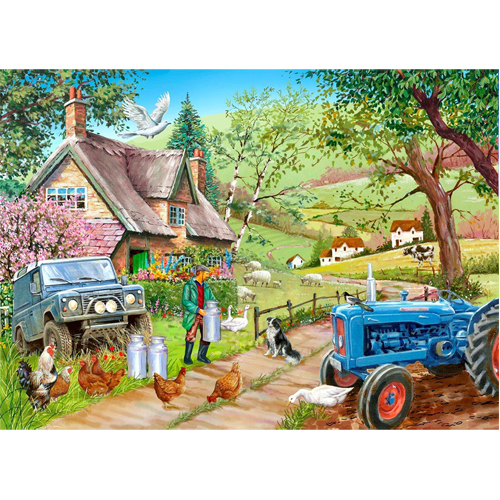 

Пазлы Farm Fresh 500 Piece Puzzle