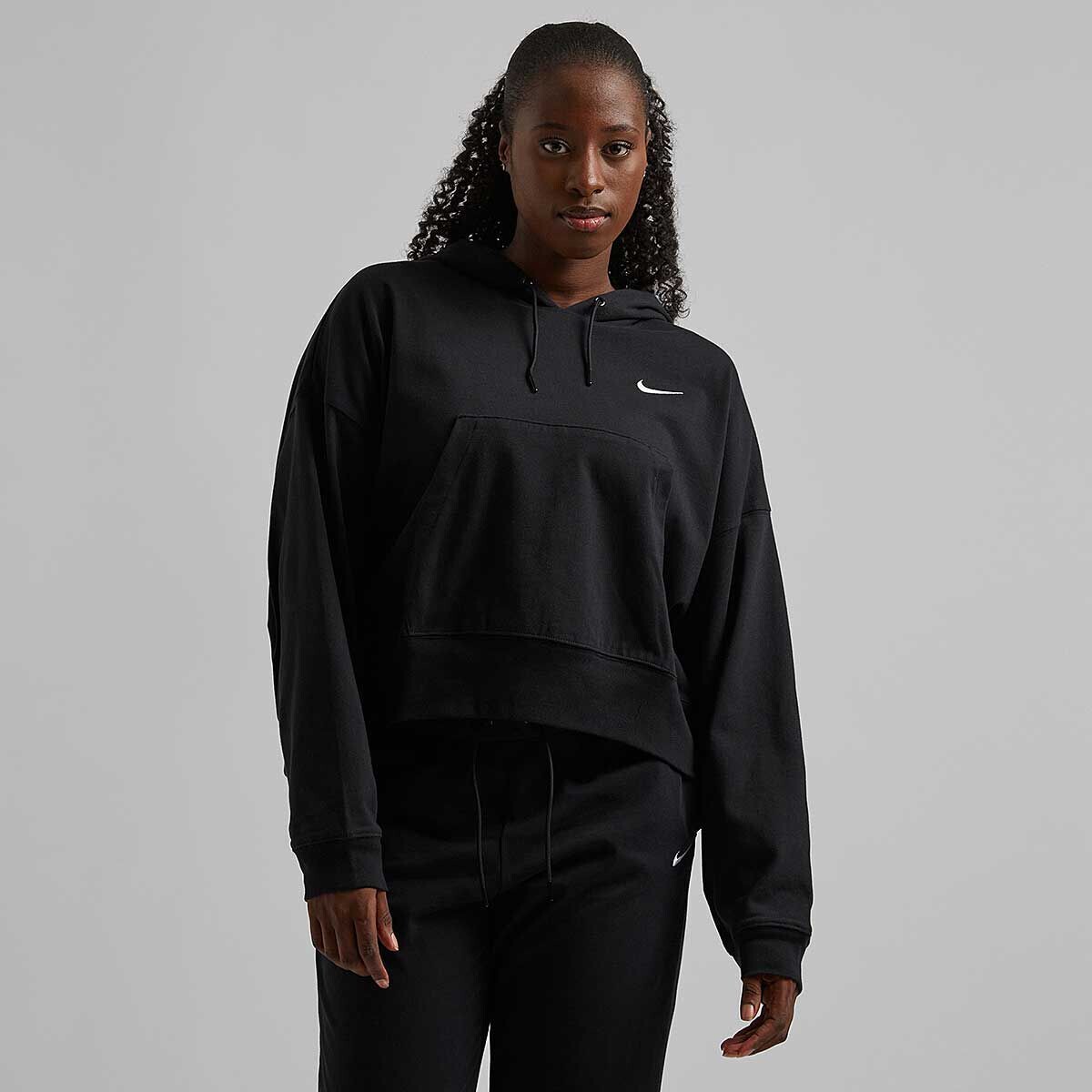 

Худи NSW JERSEY OVERSIZED HOODY WOMENS Nike, цвет Schwarz/Weiß