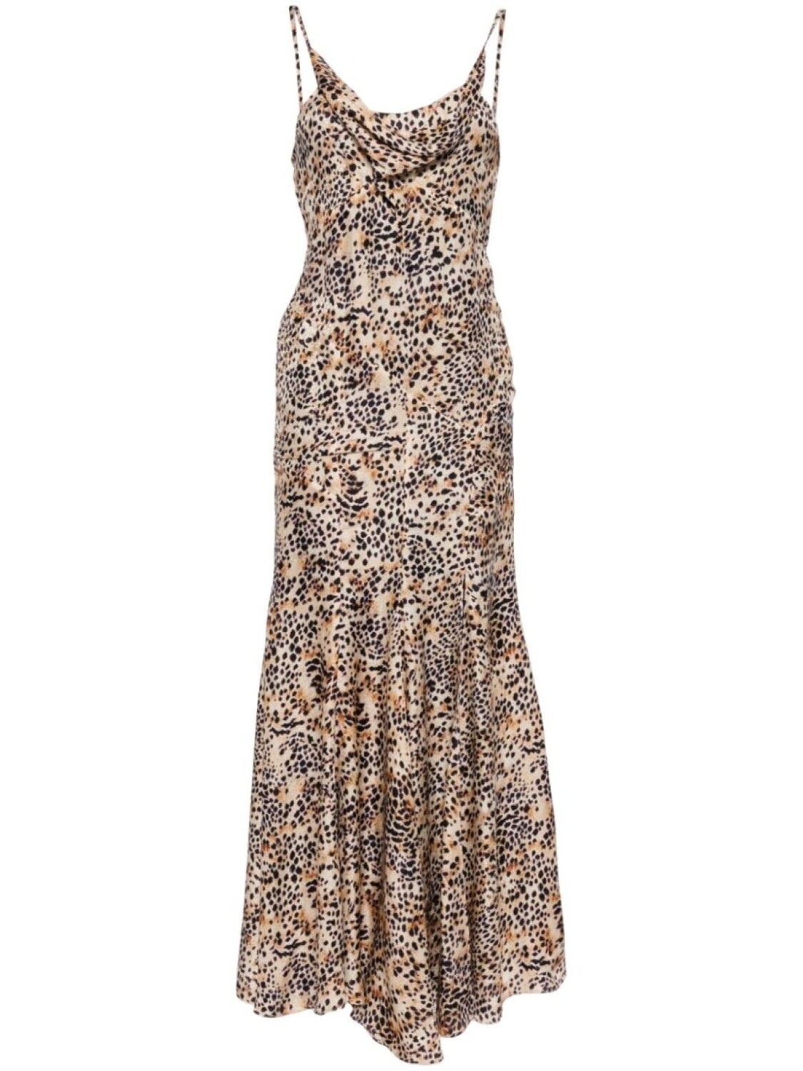 

ISABEL MARANT длинное платье Manelia, нейтральный цвет