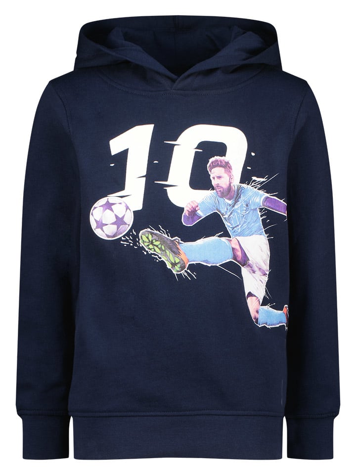 

Толстовка с капюшоном Messi, темно-синий