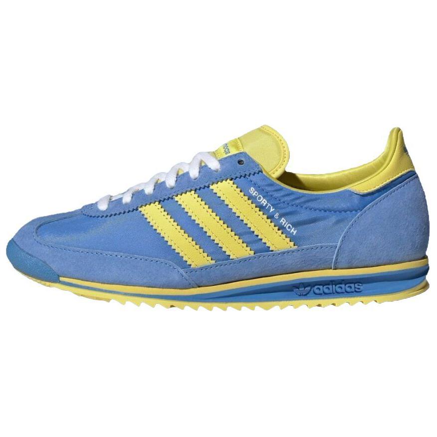 

Adidas Sl 72 Og Sporty & Rich Sweden Женская футболка Adidas Originals Синий Желтый