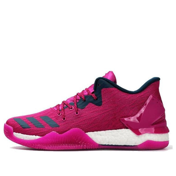 Кроссовки d rose 7 low boost 7 Adidas, розовый