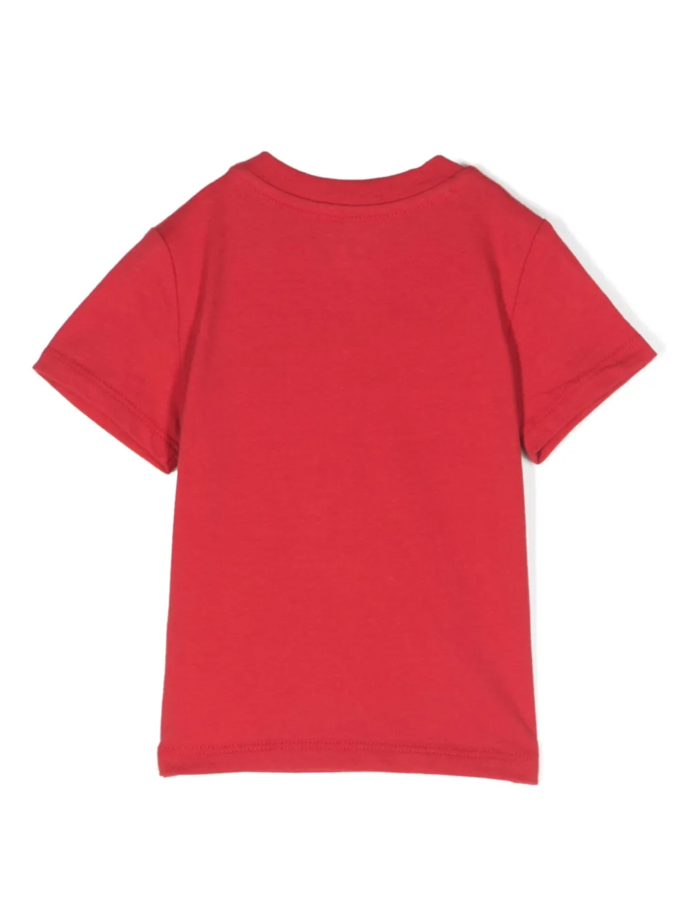 Футболка с вышитым логотипом POLO RALPH LAUREN KIDS, красный — фото 2
