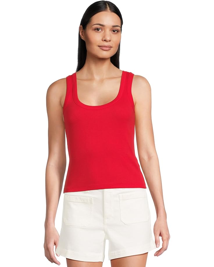

Топ MadewellGenerative Cotton Ribbed Scoop Neck Tank, цвет Festival Red