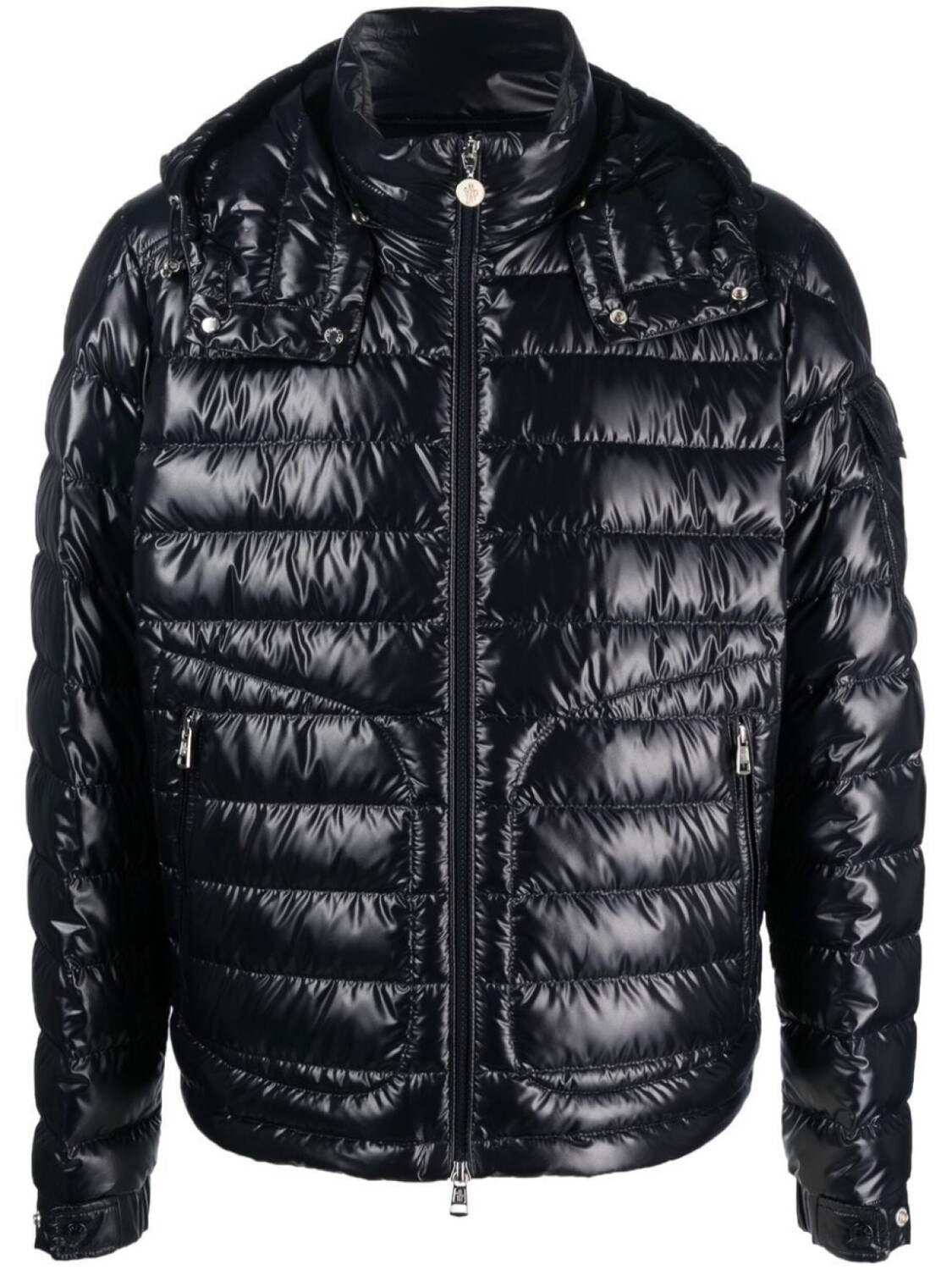 

Moncler Lauros padded down jacket, синий