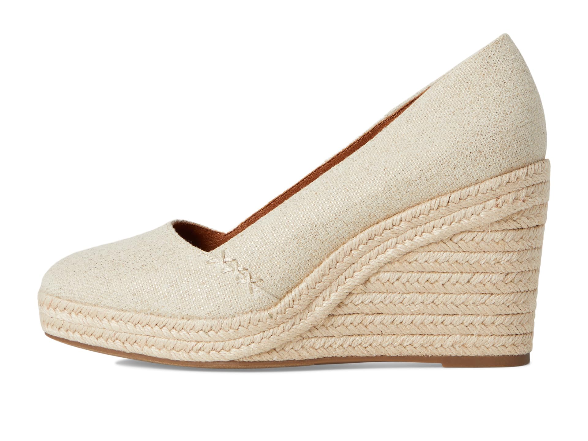Туфли Lucky Brand Imula Espadrille Wedge, цвет Natural/Platino — фото 4